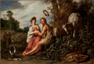 Paris und Oenone, 1619